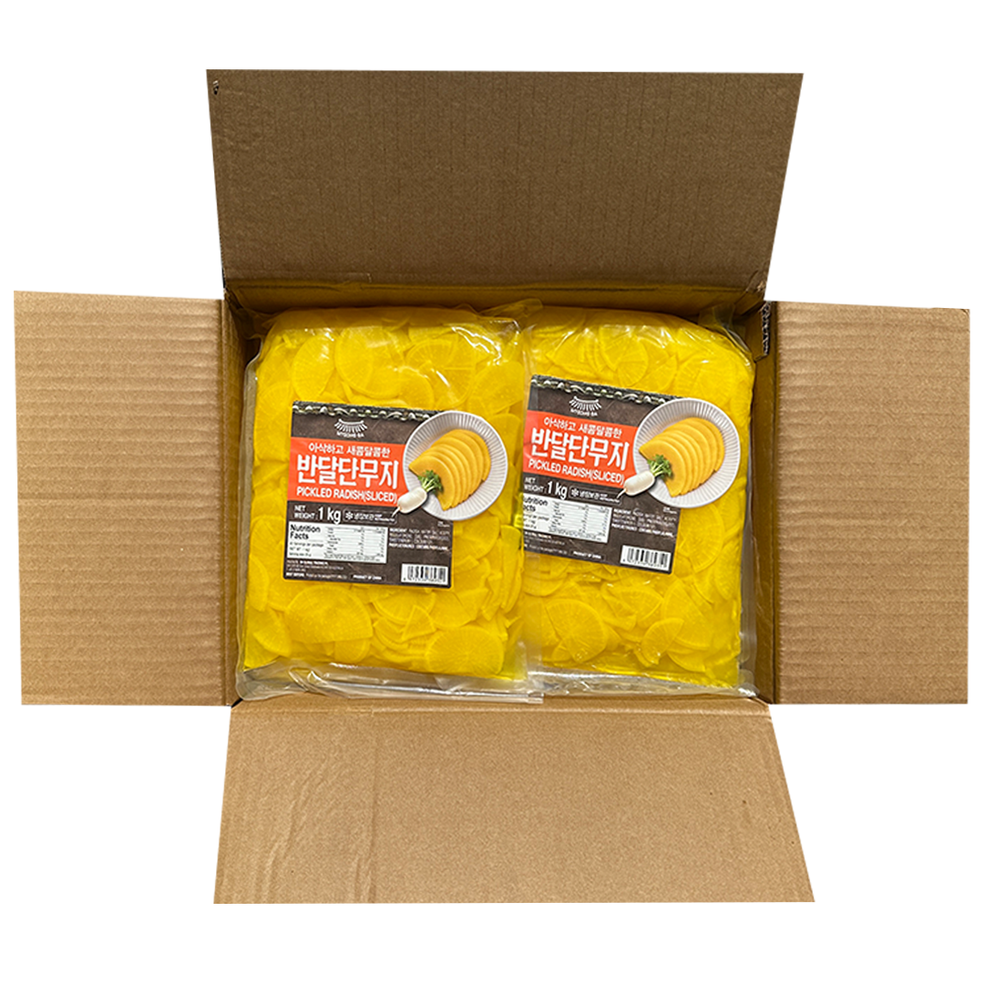 SH Pickled Radish Half-Sliced 1kg*10