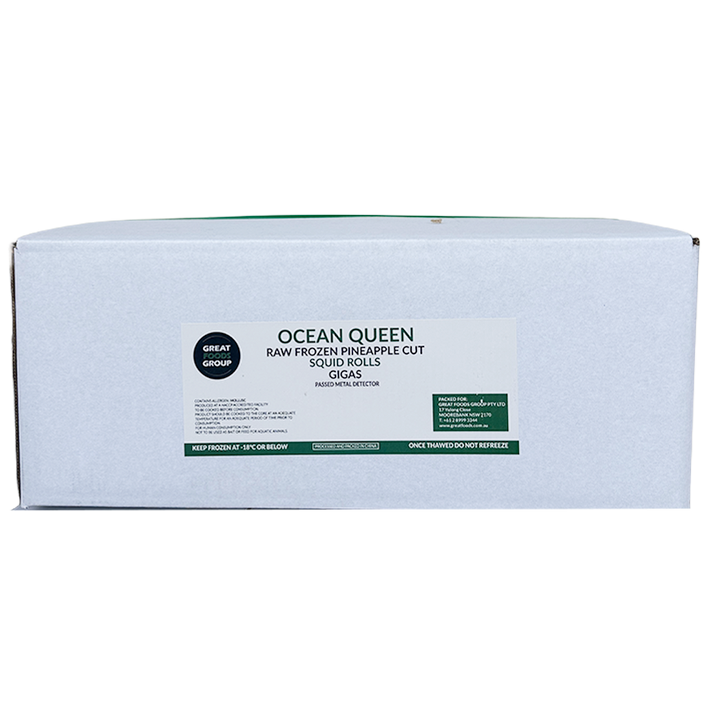OCEAN QUEEN Pineapple Cut Squid 1kg*5
