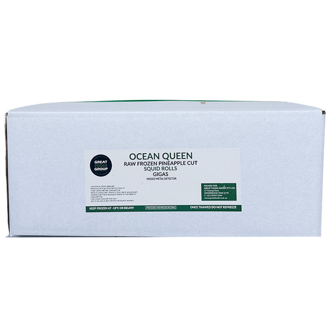 OCEAN QUEEN Pineapple Cut Squid 1kg*5