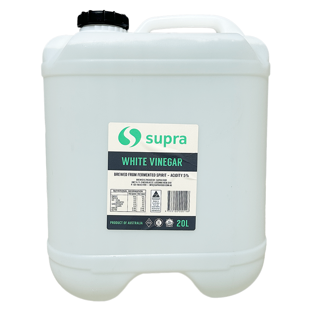 SUPRA Fermented White Vinegar 20L