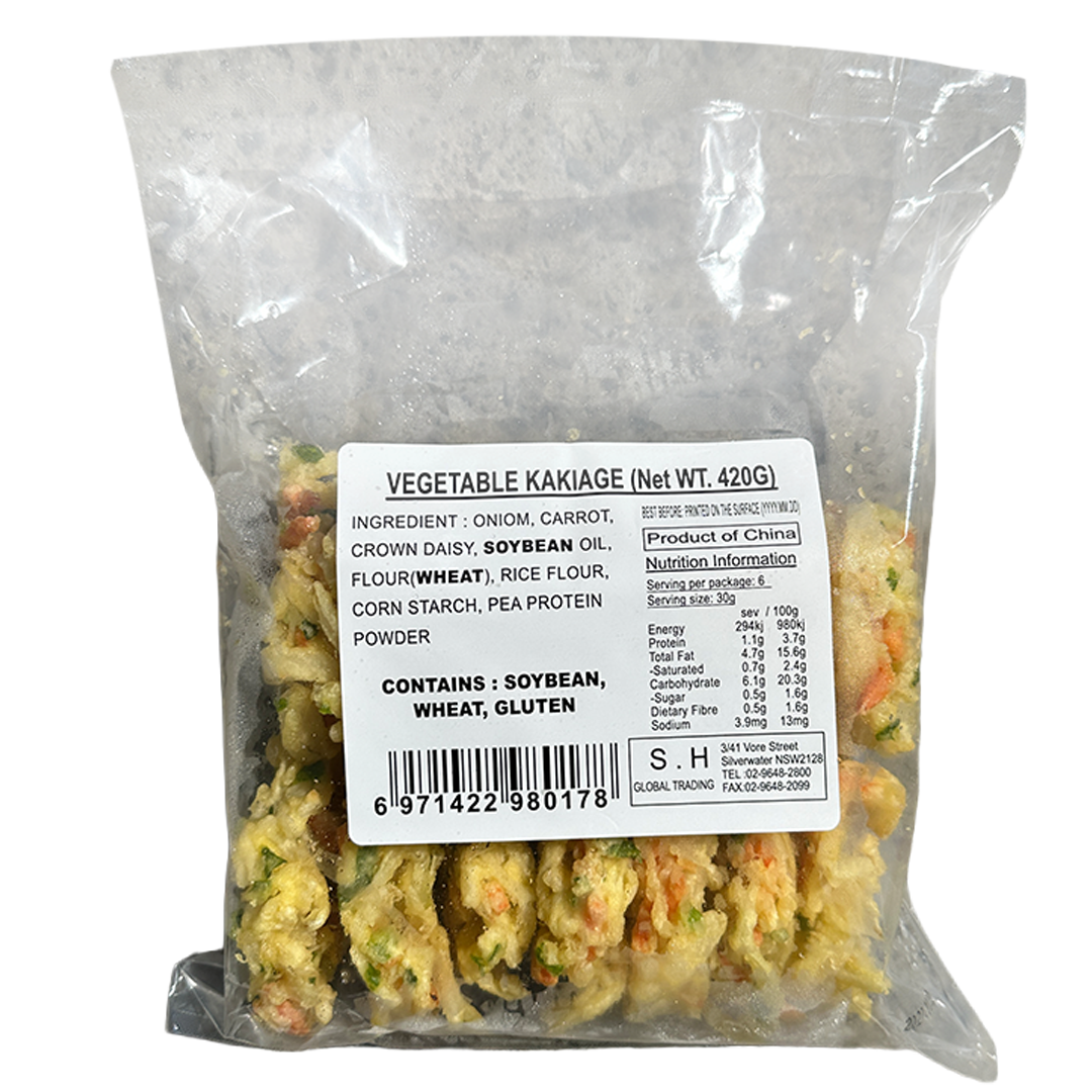 SH Mixed Vegetable Tempura (30g*14)*10