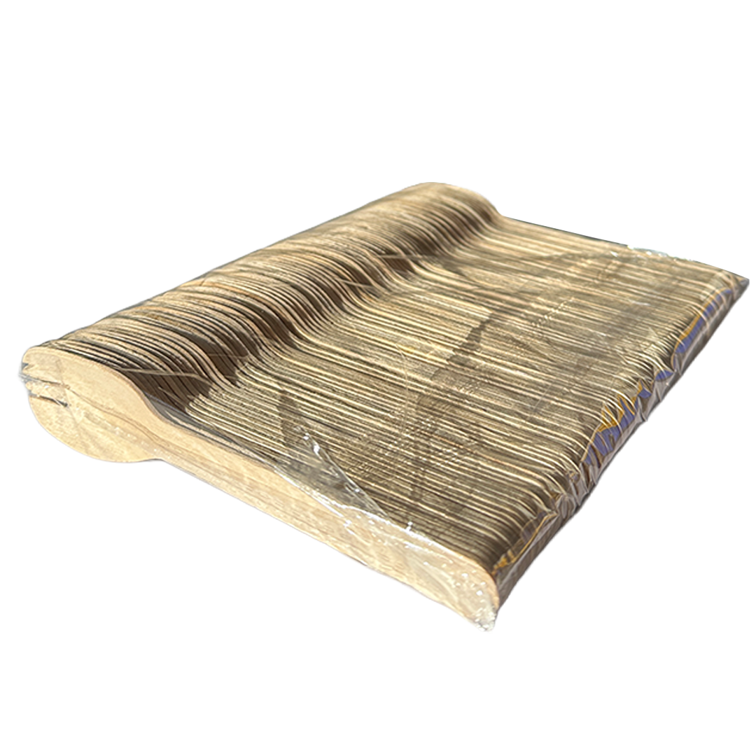 Wooden Fork Spoon 100p*10